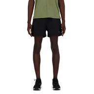 Spodnie sportowe męskie - Spodenki New Balance MS41230BK - czarne - miniaturka - grafika 1