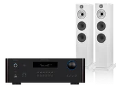 Zestawy stereo - Rotel RA-1572 MkII (czarny) + 603 S3 (biały) - miniaturka - grafika 1