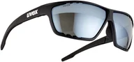 Okulary sportowe - Uvex Okulary Sportstyle 706 CV czarny / Kolor soczewek: niebieskie - miniaturka - grafika 1