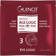 Maseczki do twarzy - Guinot Age Logic Eye Mask Box 4x Mask Sachet 1 Stk - miniaturka - grafika 1
