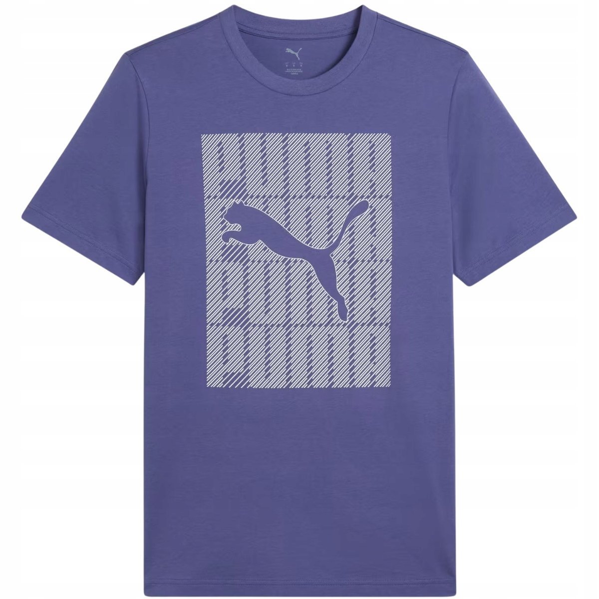Koszulka męska Puma Graphics Wording Tee niebieska 684825 46 S