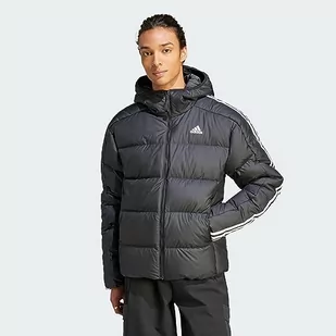 adidas Męska kurtka puchowa z kapturem dla dorosłych Essentials Midweight - Kurtki męskie - miniaturka - grafika 1