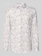 Koszule męskie - Koszula biznesowa o kroju regular fit z kołnierzykiem typu cutaway model ‘Cutaway’ - miniaturka - grafika 1