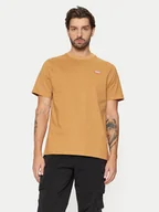 Koszulki męskie - Hunter T-Shirt Alvin HARM0039242 Brązowy Regular Fit - miniaturka - grafika 1