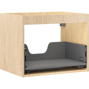 Mexen Box-A korpus szafki podumywalkowej 60 cm, 1 szuflada, dąb - 91AX0-0600-470-1-81 - Szafki łazienkowe - miniaturka - grafika 1