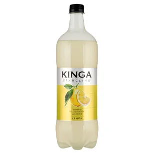 Kinga Sparclino Napój gazowany o smaku cytrynowym 1 l - Woda - miniaturka - grafika 1