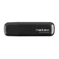 Czytniki kart pamięci - Natec Czytnik kart pamięci Scarab 2 SD/MicroSD USB 3.0 Czarny - miniaturka - grafika 1