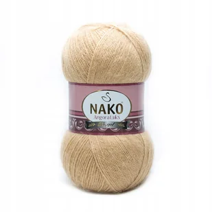 Włóczka NAKO ANGORA LUKS 100g / 6944 karmel - Pasmanteria - miniaturka - grafika 1