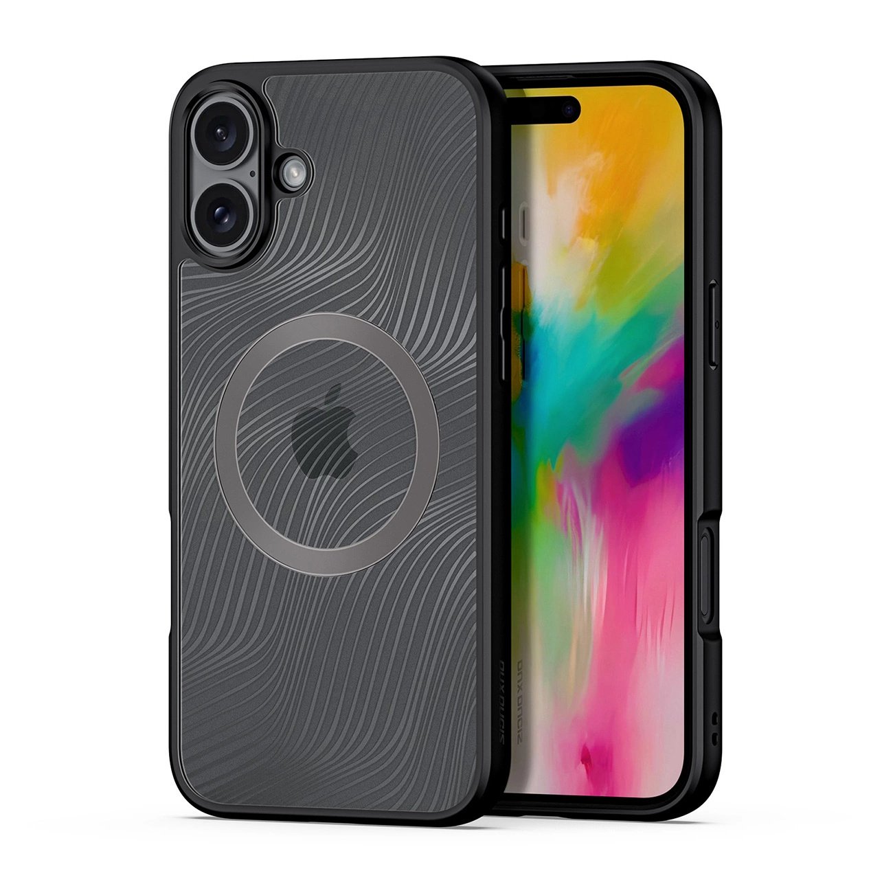 Etui Dux Ducis Aimo Mag Z Magsafe Na Iphone 16 - Czarne