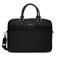 Torby na laptopy - Torba na laptopa Gino Rossi 06A10936-3 Czarny - miniaturka - grafika 1