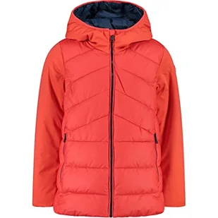 CMP Dziewczęca kurtka Kid G Long Fix Hood Coat - Kurtki i płaszcze dla dziewczynek - miniaturka - grafika 1