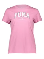 Koszulki i topy damskie - Puma Koszulka "Squad" w kolorze jasnoróżowym - miniaturka - grafika 1
