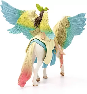 Schleich Bayala Zestaw Wróżka SurahZ migoczącym pegazem SLH70566 - Figurki dla dzieci - miniaturka - grafika 4
