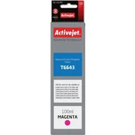 Tusze zamienniki - ActiveJet Tusz AE-664M (zamiennik Epson T6643; Supreme; 100 ml; czerwony) - miniaturka - grafika 1