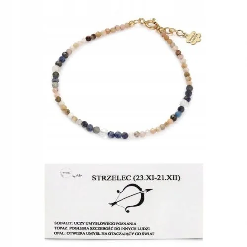 Bransoletka znak zodiaku strzelec