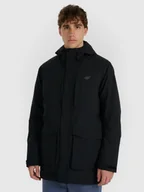 Płaszcze męskie - 4F Parka przejściowa membrana 8000 męska - czarna M - miniaturka - grafika 1