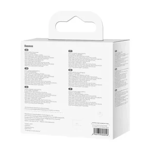 Ładowarka sieciowa Baseus GaN5 Pro, USB-C + USB, 100W + kabel (czarna) - Ładowarki do telefonów - miniaturka - grafika 7