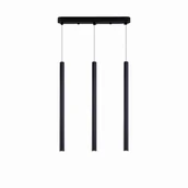 Lampy sufitowe - Lungo 3 linia czarna - miniaturka - grafika 1