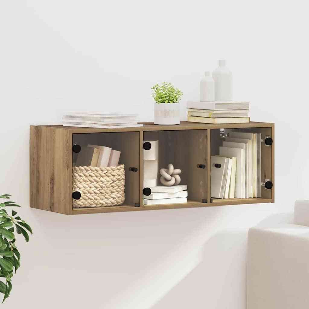 vidaXL vidaXL Szafka ścienna Dąb rzemieślniczy 102 x 37 x 35 cm