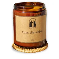 Świece - Świeca sojowa CZAS dla SIEBIE – Mięta i Szałwia, 200 g - miniaturka - grafika 1