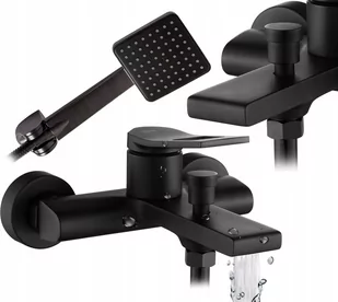 Rea Bateria wannowa Soul Black B9997 - Baterie wannowe i prysznicowe - miniaturka - grafika 1