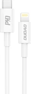 Kable USB - Kabel USB Dudao USB-C - 1 m Biały (Dudao) - miniaturka - grafika 1