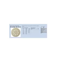 Akcesoria do elektronarzędzi - Klingspor Krążek szlifierski 125 mm, 100 szt, p 320 - miniaturka - grafika 1
