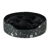 Drapaki dla kotów - Sofa dla psa Dogguru Ruby King, kostki i łapki, czarna - miniaturka - grafika 1