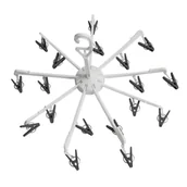 Inne artykuły do sprzątania - Wieszak na pranie PARASOL zielony, fioletowy - miniaturka - grafika 1