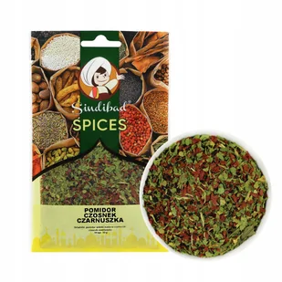 POMIDOR CZARNUSZKA CZOSNEK NIEDŹWIEDZ 30g Sindibad - Przyprawy i zioła sypkie - miniaturka - grafika 1