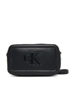 Torebki damskie - Calvin Klein Torebka Bold Ck Camera Bag LV04F3220G Czarny - miniaturka - grafika 1