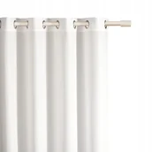 Zasłony - Zasłona 180x250 Na Przelotkach Aura złamana biel - miniaturka - grafika 1