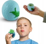Zabawki sensoryczne - Dinozaur Jajko Squishy Antystresowy Gniotek Wyciskany Relaks Sensoryczny - miniaturka - grafika 1