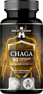 APOLLO'S HEGEMONY CHAGA MUSHROOM 90 KAPSUŁEK - Suplementy naturalne - miniaturka - grafika 1