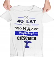 Koszulki męskie - KOSZULKA T-SHIRT URODZINY 30 40 50 60 PREZENT XL - miniaturka - grafika 1