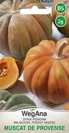 Nasiona i cebule - Dynia piżmowa Muscat de Provence 2g nasiona - WegAna - miniaturka - grafika 1