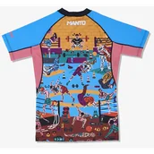 Kimona, stroje i obuwie - MANTO Rashguard Krótki Rękaw GYM 2.0 - miniaturka - grafika 1