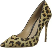 Czółenka - Aldo Stessy dziewczęce czółenka z zamkniętymi palcami, Wielokolorowy naturalny nadruk 30-36 EU - miniaturka - grafika 1