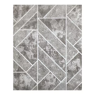 tapeta 1108-8 soho szary beton tynk + srebro fliz - Tapety - miniaturka - grafika 1