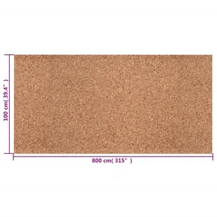 Mata korkowa w rolce, 100x800 cm, 5 mm - Tablice i flipcharty - miniaturka - grafika 9