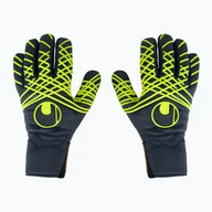 Piłka nożna - Rękawice bramkarskie uhlsport Prediction Absolutgrip HN Fit navy/white/fluo yellow WYSYŁKA W 24H 30 DNI NA ZWROT - miniaturka - grafika 1