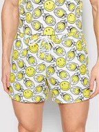 Kąpielówki męskie - Champion Szorty kąpielowe SMILEY Poly 218224 Biały Regular Fit - miniaturka - grafika 1