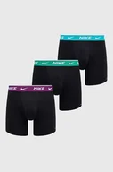 Majtki męskie - Nike bokserki 3-pack męskie kolor czarny KE1007 - miniaturka - grafika 1