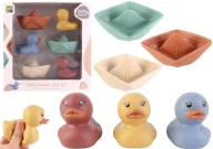 Zabawki do kąpieli - Kaczka łódka do kąpieli 6-pack kolor - Pro Kids - miniaturka - grafika 1