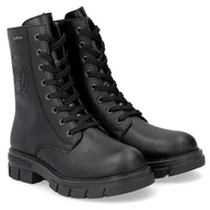 Botki damskie - Trzewiki damskie Rieker Z9129-00 BLACK 36 - miniaturka - grafika 1