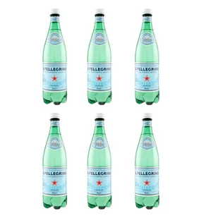 San Pellegrino Frizzante - woda mineralna plastik 6 x 0,75L - Woda - miniaturka - grafika 1