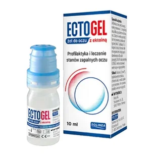 Ectogel Żel Do Oczu 10 ml - Krople do oczu - miniaturka - grafika 1
