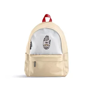 Bonamaison Unisex TRGCBP103587-R plecak, wielokolorowy, 43 x 30 cm - Plecaki - miniaturka - grafika 1