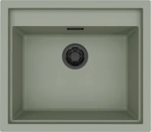 Zlew ELLECI SINTESI 105 K82 + czarny odpływ - Zlewozmywaki - miniaturka - grafika 1