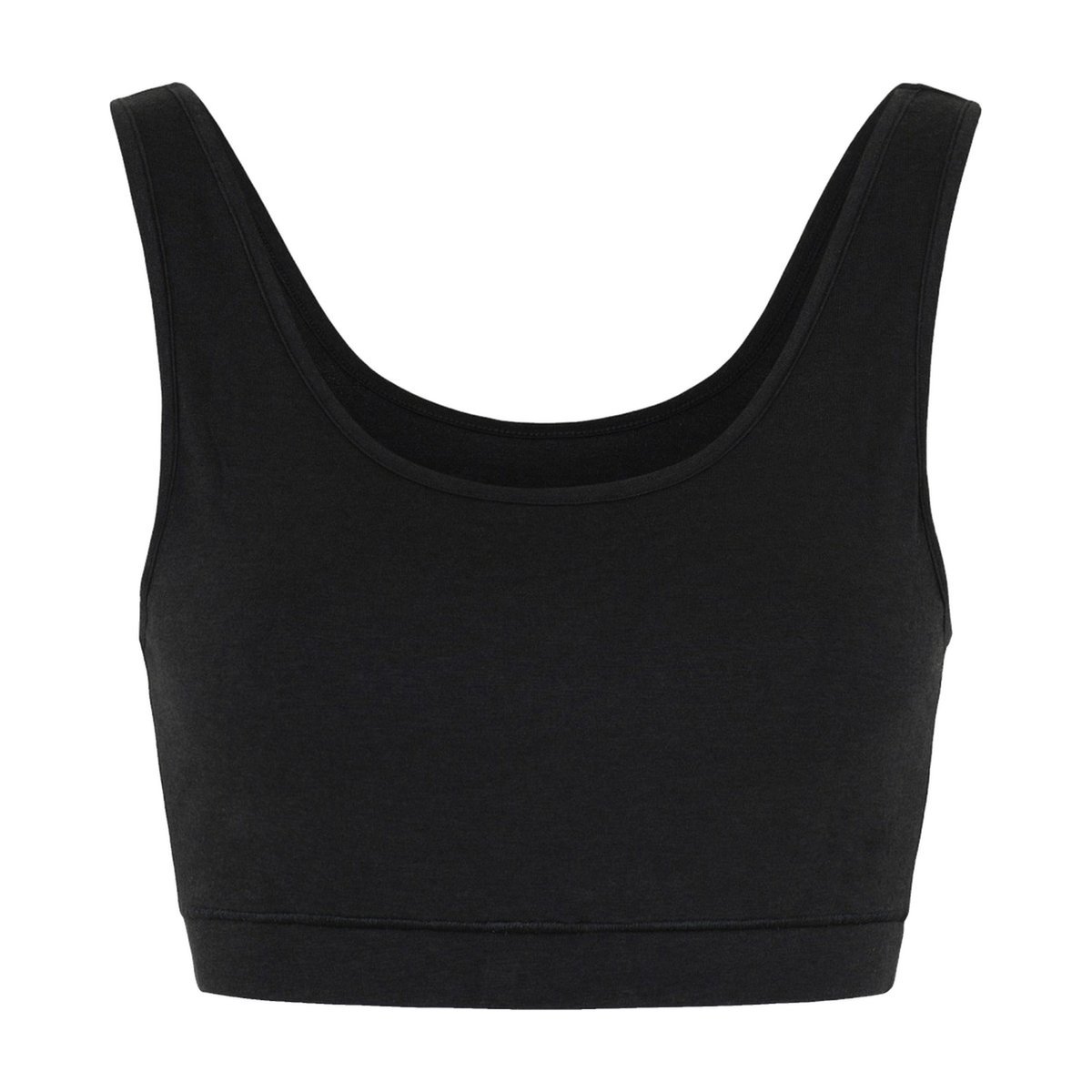JBS of Denmark Women Biustonosz miękki Bambus & Bawełna Organiczna Czarny M